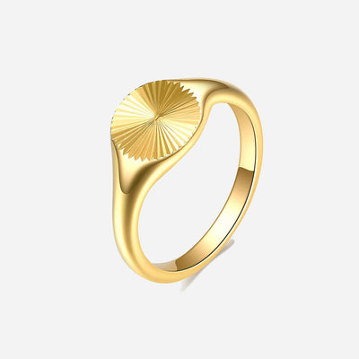 Clara | Sunburst Ring 18K Gold