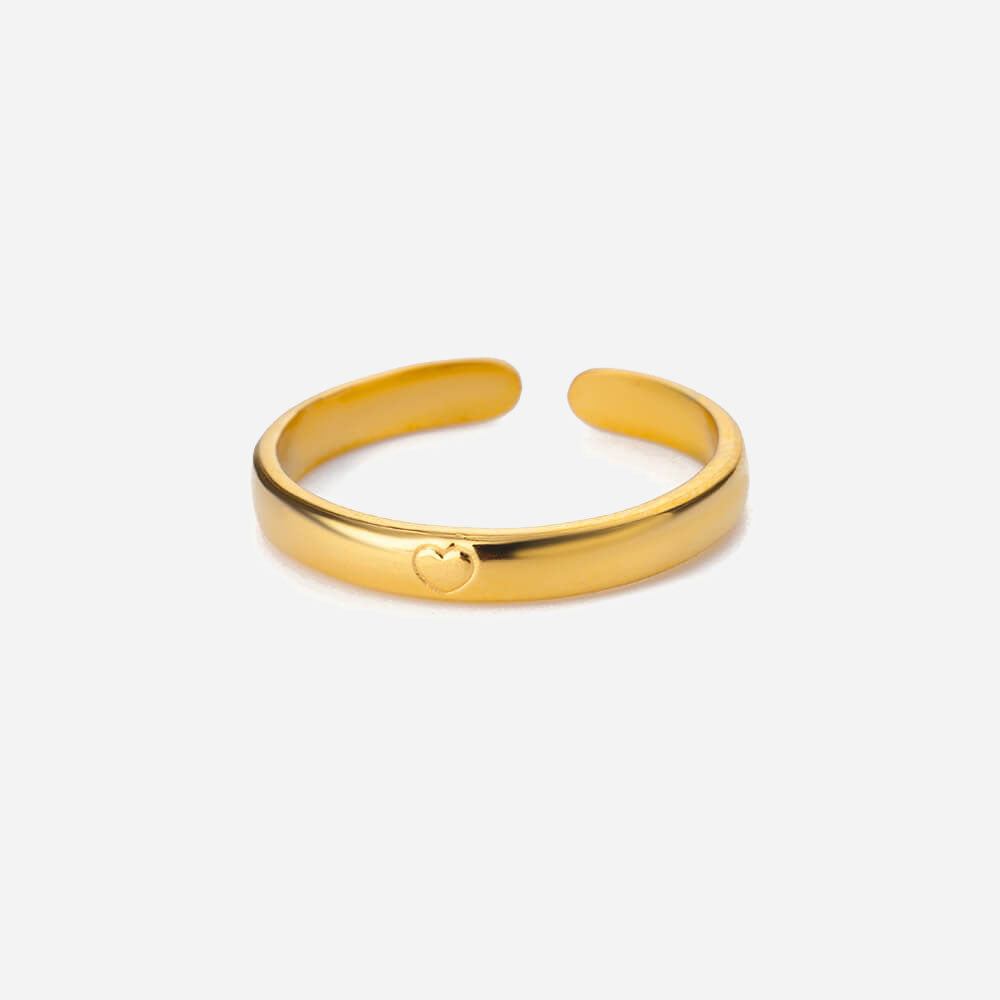Clara | Love Ring 18K Gold