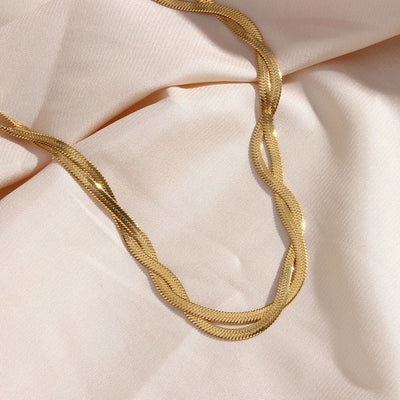 Clara | Twisted Bracelet 18K Gold