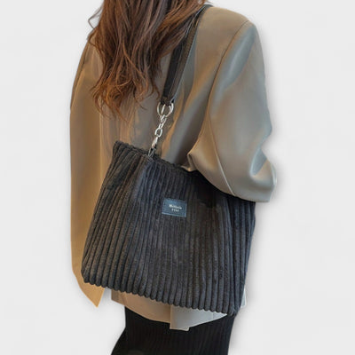 Clara | Soft Cord Shoulder Bag