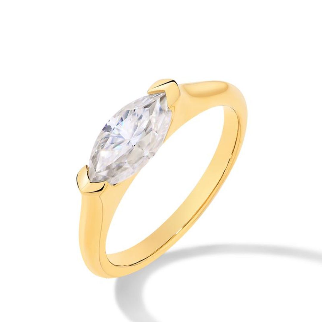 Clara | Diamond Ring 18k Gold
