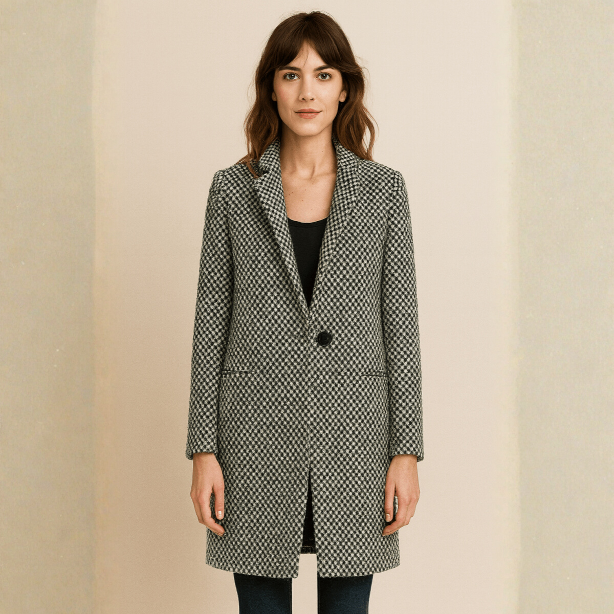 CLAUDIA - STYLISH WOOL COAT FOR AUTUMN AND WINTER