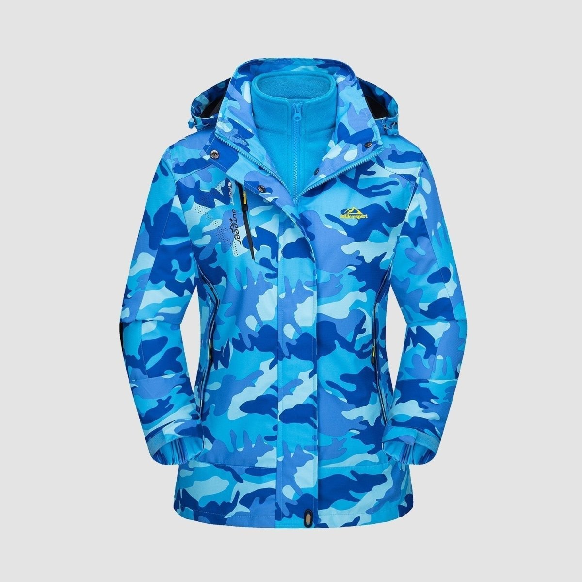 Blue Camo / XXL (US 18)