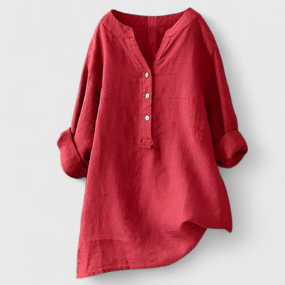 Clara | Elegant Button-Front Shirt