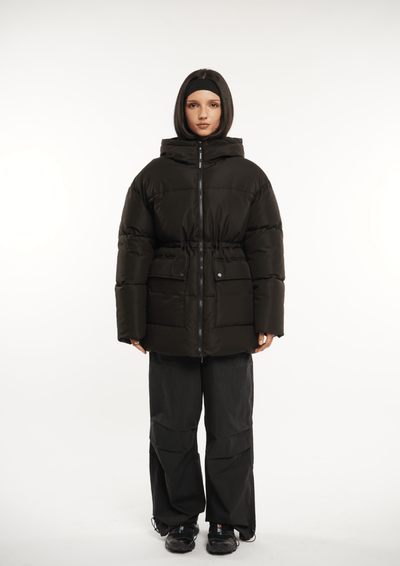 EVA | HOODED PUFFER JACKET SPLASHPROOF