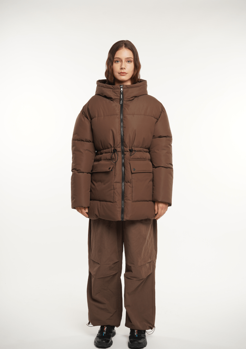 EVA | HOODED PUFFER JACKET SPLASHPROOF